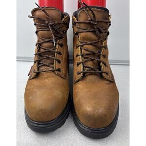 Women Brown Red Wing Craftsman Steel Toe Oil Resistant Work Boots 8 D